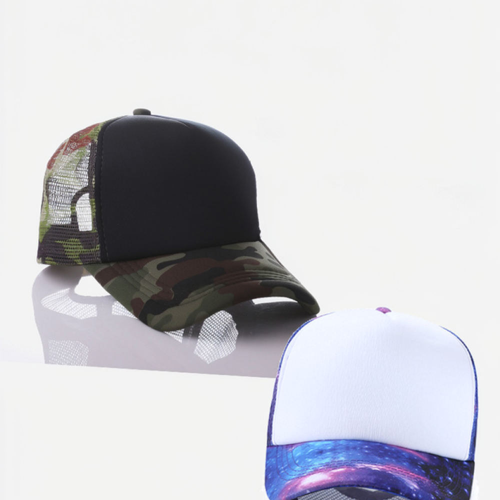 Trucker Cap Mesh - 조절 가능한 메시 소재 야구 모자,