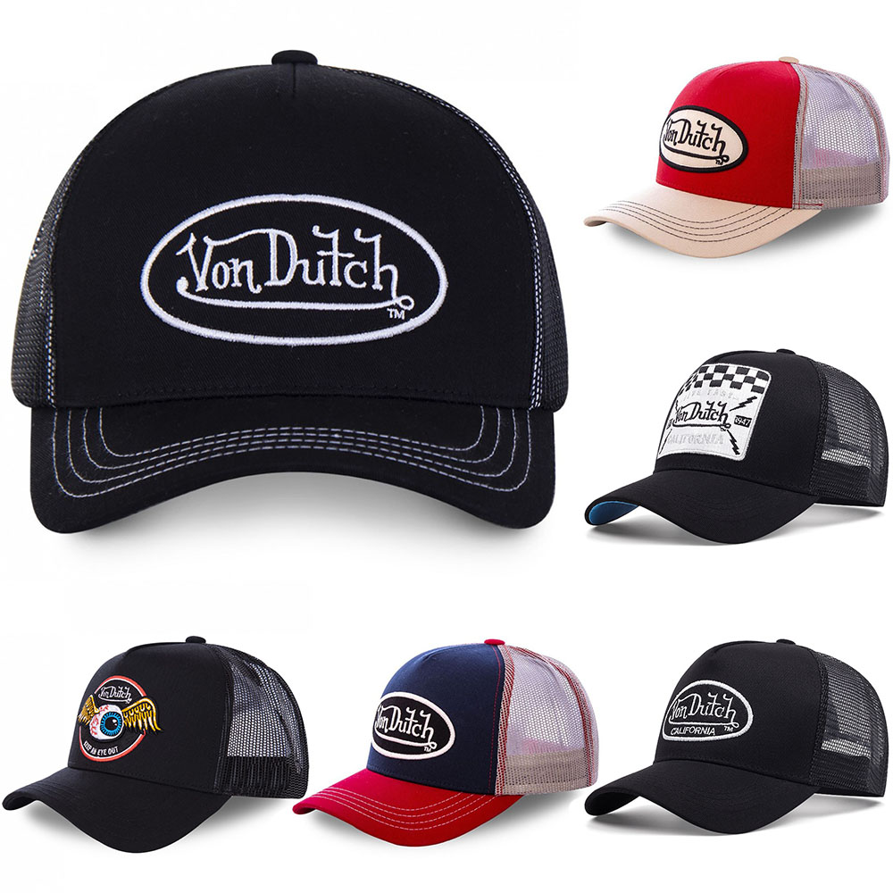 Trucker Cap Mesh - 캐주얼한 스타일의 VON 야구 모자, 통기성이